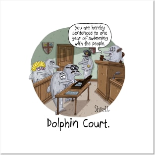 DOLPHIN COURT Posters and Art